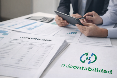 En este momento estás viendo Certificado de socios 2025 según el tipo de sociedad