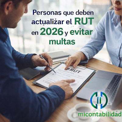 En este momento estás viendo Personas que deben actualizar el RUT en 2026 y evitar multas