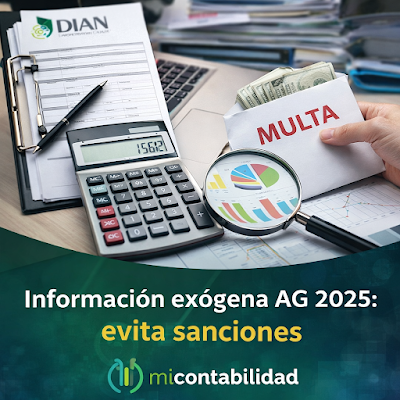 Lee más sobre el artículo Información exógena AG 2025: evita sanciones