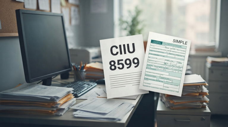 Lee más sobre el artículo En el SIMPLE prevalece la actividad realmente desarrollada sobre el código CIIU – Concepto DIAN 016144 int. 1653 de 2026